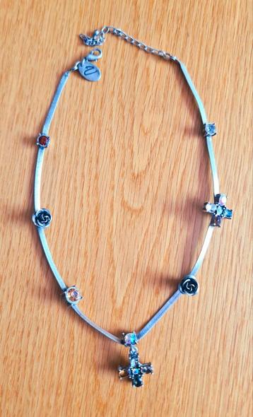Prachtige vintage Villager ketting (div. stenen/ornamenten)  beschikbaar voor biedingen