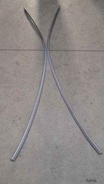 Dak lijsten set BMW 5 serie F10 Titan silver 354 51137274739 beschikbaar voor biedingen