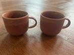 2 HK Living Mokken - Rustic Pink, Huis en Inrichting, Keuken | Servies, Keramiek, Ophalen of Verzenden, Zo goed als nieuw, Effen