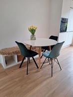 Mooie ronde eettafel, Huis en Inrichting, Tafels | Eettafels, Ophalen, Gebruikt, Rond, 100 tot 150 cm
