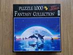 Clementoni Fantasy Puzzel - Swim in the moon - 1000 stukjes, Ophalen of Verzenden, 500 t/m 1500 stukjes, Legpuzzel, Zo goed als nieuw