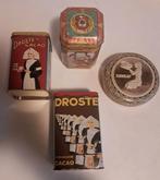 Blikken Tjoklat en Droste, Verzamelen, Blikken, Ophalen of Verzenden, Overige, Droste