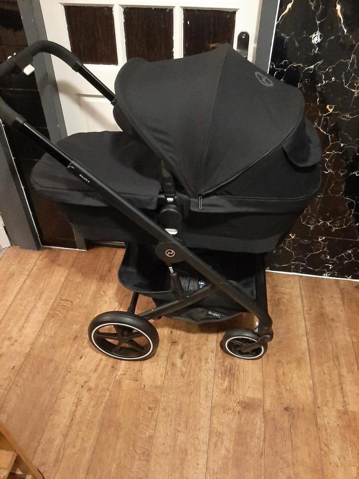 Cybex balios S ZGAN, Kinderen en Baby's, Kinderwagens en Combinaties, Zo goed als nieuw, Overige merken, Met reiswieg, Verstelbare duwstang