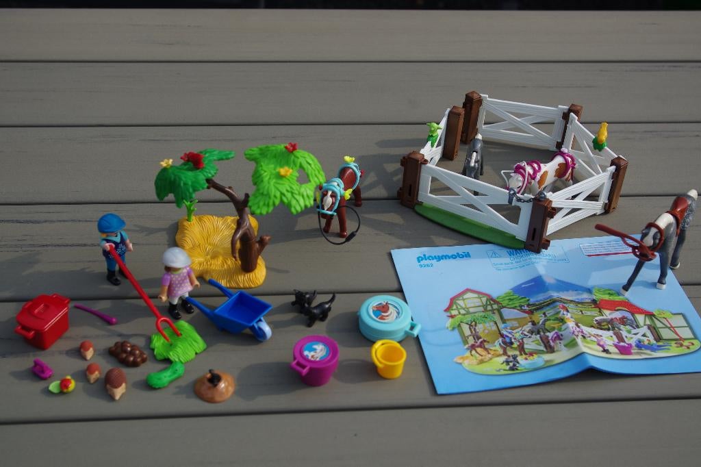 Playmobil Paardrijclub (9262), Kinderen en Baby's, Speelgoed | Playmobil, Ophalen of Verzenden, Zo goed als nieuw, Complete set