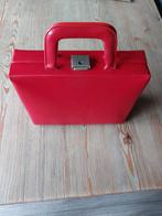 Vintage tas Beautycase Rood 1960, Ophalen of Verzenden, Zo goed als nieuw