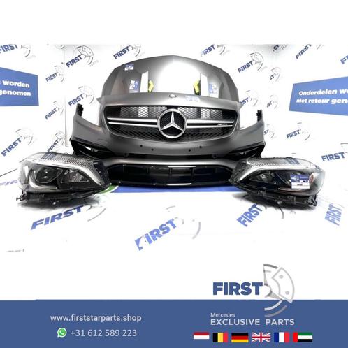 W176 FACELIFT A45 AMG VOORKOP MAGNO GRIJS PERFORMANCE PAKKET, Auto-onderdelen, Carrosserie en Plaatwerk, Bumper, Mercedes-Benz