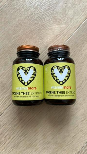 Vitaminstore Groene thee extract capsules 100x beschikbaar voor biedingen