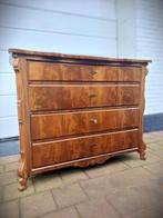 Prachtige sfeervolle authentieke grote commode 1890, 90 tot 105 cm, 50 tot 70 cm, Voetruimte, Zo goed als nieuw