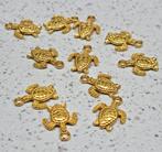 Gouden schildpad hangers"nieuw", Hobby en Vrije tijd, Kralen en Sieraden maken, Ophalen of Verzenden, Nieuw, Hanger
