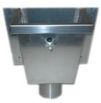 Zinken Vergaarbak Vierkant (Junior) 60, 70, 80mm, Doe-het-zelf en Verbouw, Buizen en Afvoer, Afvoer, Nieuw, Ophalen of Verzenden