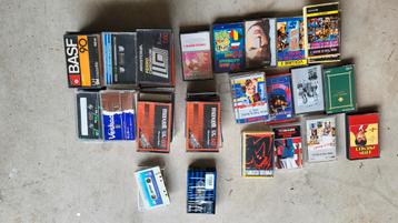 Casettebandjes - 50 stuks - Divers beschikbaar voor biedingen