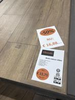 8mm Bruin natuur eiken laminaat nu €16,88m2, Ophalen, Crème, 75 m² of meer, Nieuw