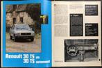 Renault 20 en 30 testen in Autovisie ea, Gelezen, Ophalen of Verzenden, Autovisie, Renault