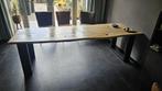 Lange houten eettafel, Huis en Inrichting, Tafels | Eettafels, Ophalen, Gebruikt, 200 cm of meer, 50 tot 100 cm
