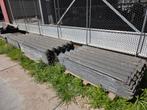asbestvrije golfplaten en nokken, Doe-het-zelf en Verbouw, Dakpannen en Dakbedekking, Ophalen, Zwart, Zo goed als nieuw, 15 m² of meer