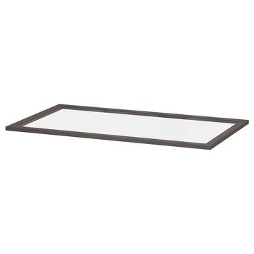 Ikea Komplement glazen plank 100 x 58 zwartbruin beschikbaar voor biedingen