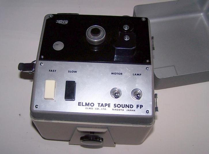 Zeer zeldzame Elmo Tape Sound (E.T.S.), model FP. Izgs., Audio, Tv en Foto, Filmrollen, Accessoire, Ophalen of Verzenden