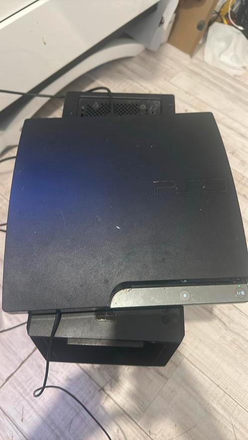 Jailbroken PS3, Spelcomputers en Games, Spelcomputers | Sony PlayStation 3, Zo goed als nieuw, Met 1 controller, Ophalen of Verzenden