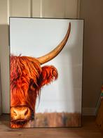Schotse Hooglander Print 70x105cm, Ophalen of Verzenden, Zo goed als nieuw, 75 tot 100 cm, Foto of Poster