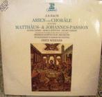 LP - BACH, Ariën & Chorale Matthäus & Johannes Passion, Cd's en Dvd's, Vinyl | Klassiek, Overige typen, Ophalen of Verzenden, Barok