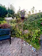 Metalen plantenbak / wi dlicht op staander ca. 180cm hoog, Ophalen