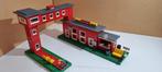 Lego trein station,  gebaseerd op nummer 148, Complete set, Gebruikt, Ophalen of Verzenden, Lego