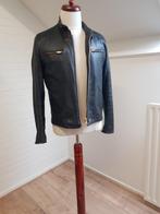 Aangeboden: Vintage Horshide Leren motorjas, Kleding | Heren, Jassen | Zomer, Ophalen of Verzenden, Gedragen, Zwart