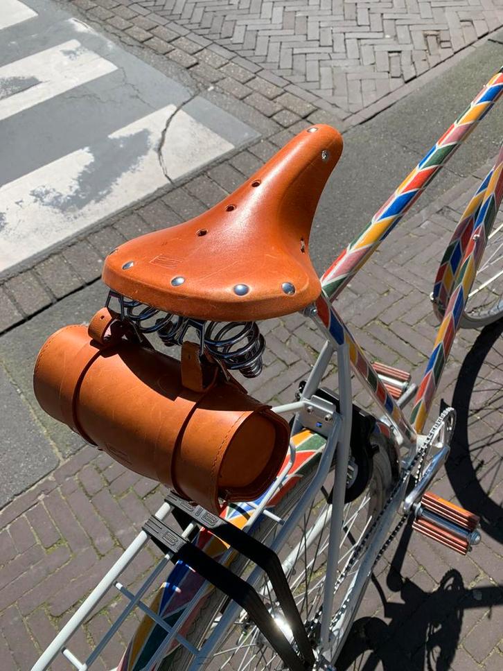 Fiets made by MOU, Fietsen en Brommers, Fietsen | Heren | Sportfietsen en Toerfietsen, Gebruikt, Overige merken, Minder dan 10 versnellingen