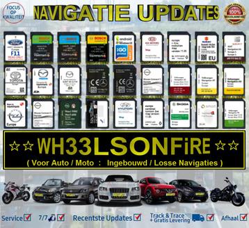 Navigatie GPS update sd - usb - dvd voor diverse merken beschikbaar voor biedingen