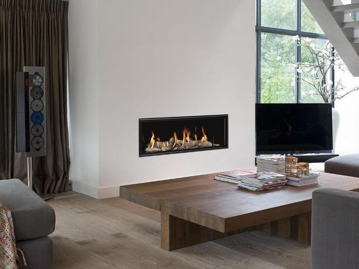 Gashaard Bellfires Horizon Bell Medium 3 showroommodel, Huis en Inrichting, Haarden, Gebruikt, Gashaard, Ophalen