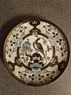 Saji Porselein met Japanse Vogel  Afgebeeld, Ophalen of Verzenden