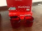 kandelaars, Huis en Inrichting, Overige materialen, Nieuw, Ophalen of Verzenden, Rood