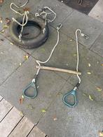 Houten robuuste Schommel met toebehoren, Kinderen en Baby's, Speelgoed | Buiten | Speeltoestellen, Ophalen of Verzenden, Gebruikt