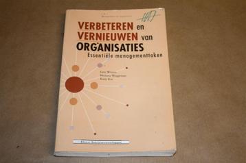 Verbeter en vernieuw je organisatie. Essentiële taken. beschikbaar voor biedingen