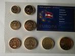 te koop setje 24 karaat verguld euro,s oostenrijk 2004 zie f, Ophalen of Verzenden, Oostenrijk, Overige waardes, Setje