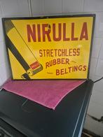Oud Emaille Reclamebord Nirulla, Antiek en Kunst, Antiek | Emaille, Ophalen of Verzenden
