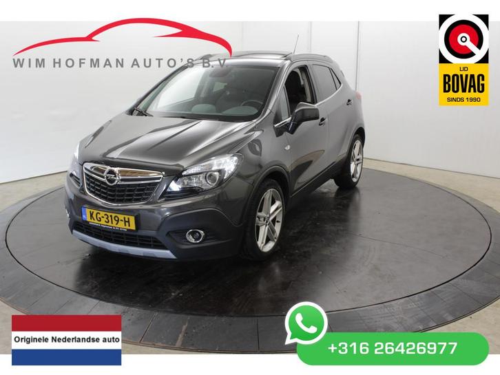 Opel Mokka 1.4 Turbo Innovation 141 PK Opendak Camera Navi C, Auto's, Opel, Bedrijf, Te koop, Mokka, ABS, Achteruitrijcamera, Airbags