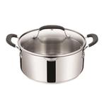 Tefal Jamie Oliver Stainless Steel Kookpan 24 cm, Huis en Inrichting, Keuken | Potten en Pannen, Nieuw, Rvs, Keramische plaat