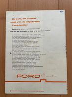Ford USA - Ford UK - Ford France en Duitse Fords - Folder, Boeken, Auto's | Folders en Tijdschriften, Gelezen, Ford, Verzenden