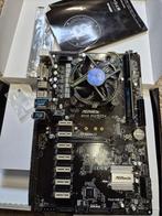 Asrock H110 Pro BTC + CPU & 4GB ram, LGA 1151, DDR4, Ophalen of Verzenden, Zo goed als nieuw
