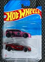 Hot Wheels 2-pack '20 Toyota GR Supra + Subaru WRX STi set, Hobby en Vrije tijd, Modelauto's | Overige schalen, Ophalen of Verzenden
