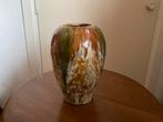 Geglazuurde aardewerk bloemenvaas, Antiek en Kunst, Antiek | Vazen, Ophalen of Verzenden