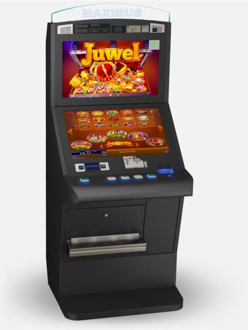 volledig functionerende Maximus Slant 449€, Verzamelen, Automaten | Gokkasten en Fruitautomaten, Zo goed als nieuw, Ophalen