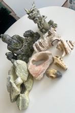 Aquarium decoratie set – compleet pakket, Dieren en Toebehoren, Ophalen, Zo goed als nieuw