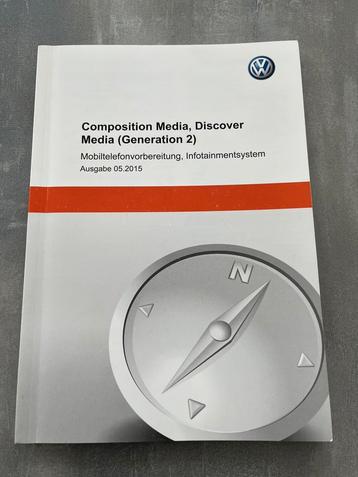 VW Polo / Golf 7 infotainment boekje (Duits)