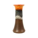 Vintage Jasba Vaas Fat Lava West Germany Keramiek 02010-24, Huis en Inrichting, Woonaccessoires | Vazen, Gebruikt, Overige kleuren