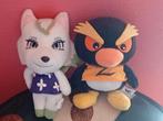 2 Animal Crossing Knuffels uit Japan, Ophalen of Verzenden, Zo goed als nieuw, Overige typen