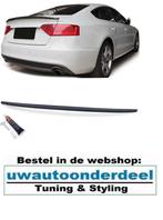 Spoiler Achterklep Mat Zwart Voor Audi A5 8T S5 RS5 Styling, Ophalen of Verzenden