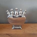 Teab tulpen vaasje tulpenvaasje, Huis en Inrichting, Ophalen of Verzenden, Overige kleuren, Glas, Minder dan 50 cm