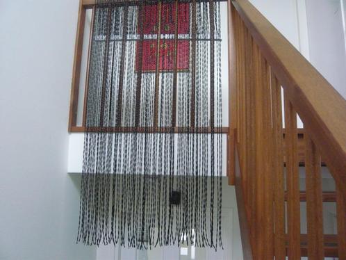 vliegengordijn H.220x br. 90cm., Doe-het-zelf en Verbouw, Deuren en Horren, Gebruikt, Buitendeur, 200 tot 215 cm, 80 tot 100 cm
